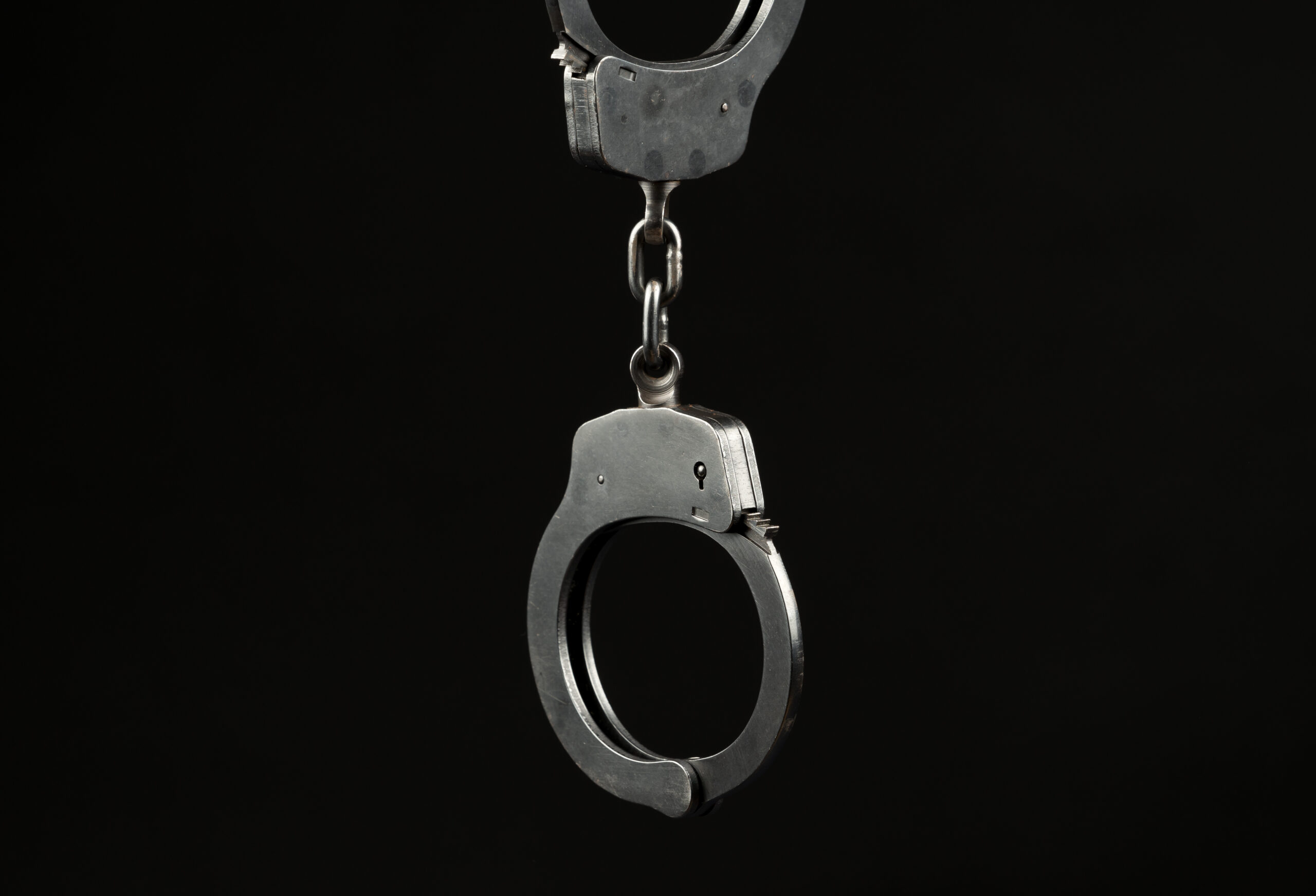 arrest handcuffs criminal offense conviction