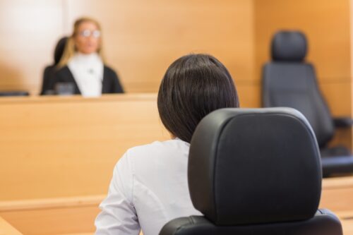 criminal trial defendant judge court